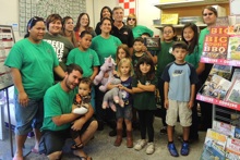 4H East Hawaii club presents Paper Clover award to supporter